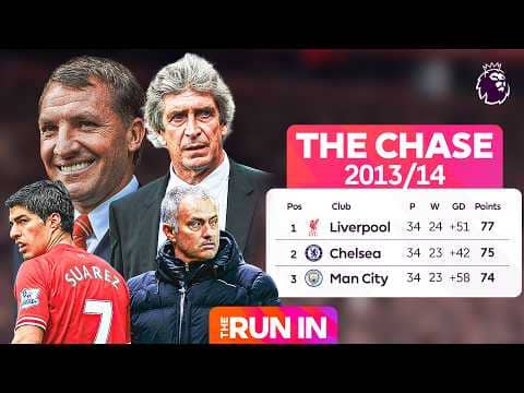 The Final Games Of This Legendary Title Race, Drama & Heartbreak | 2013/14 Season