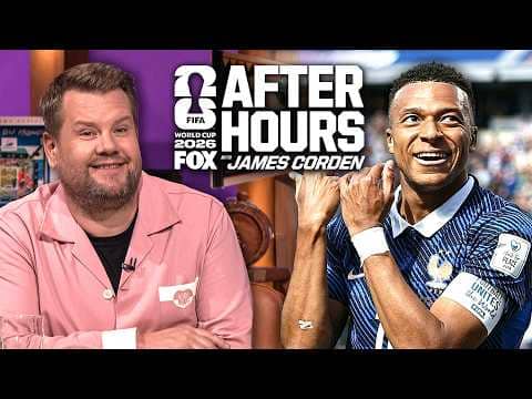 James Corden Reacts to Kylian Mbappé Hitting VIRAL Flute Celebration against Senegal