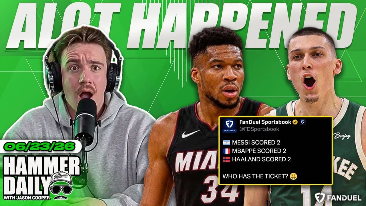 Giannis Traded To The Miami Heat + Messi, Mbappé & Haaland Show Up Again | Presented By FanDuel