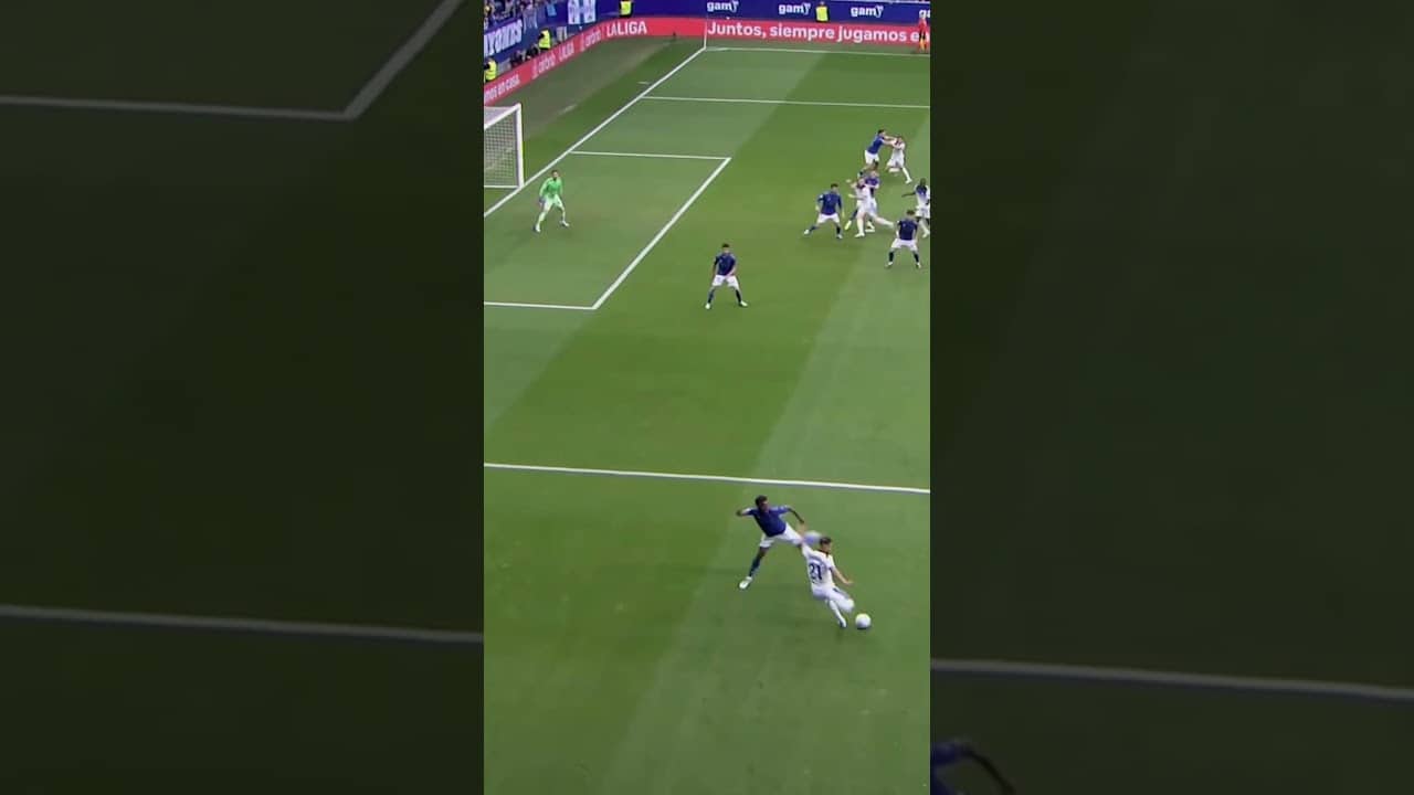 La acción de ABDE 🤩 #RealOviedoAlavés #laligahighlights