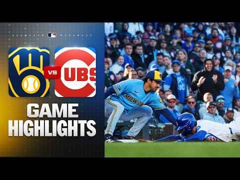 Brewers vs. Cubs Highlights (5/20/26) | MLB Highlights