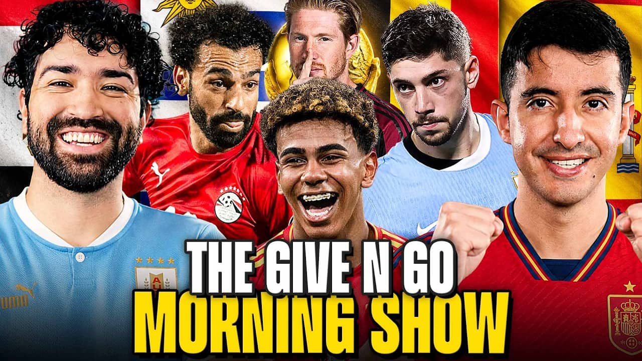 Morning Show: Lamine Yamal vs. Cape Verde? 👀 Uruguay-Saudi Arabia, Belgium-Egypt & Iran-New Zealand!