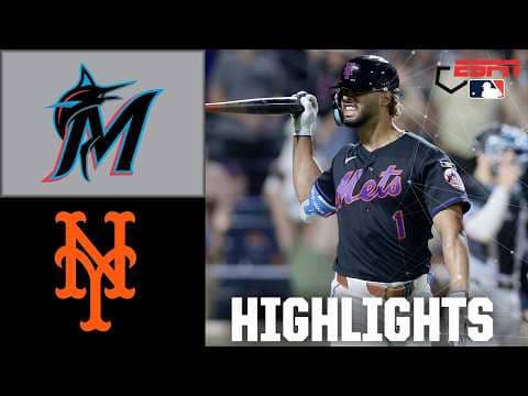 WALK-OFF WINNER IN EXTRAS š± New York Mets vs. Miami Marlins | Full Game Highlights | ESPN MLB