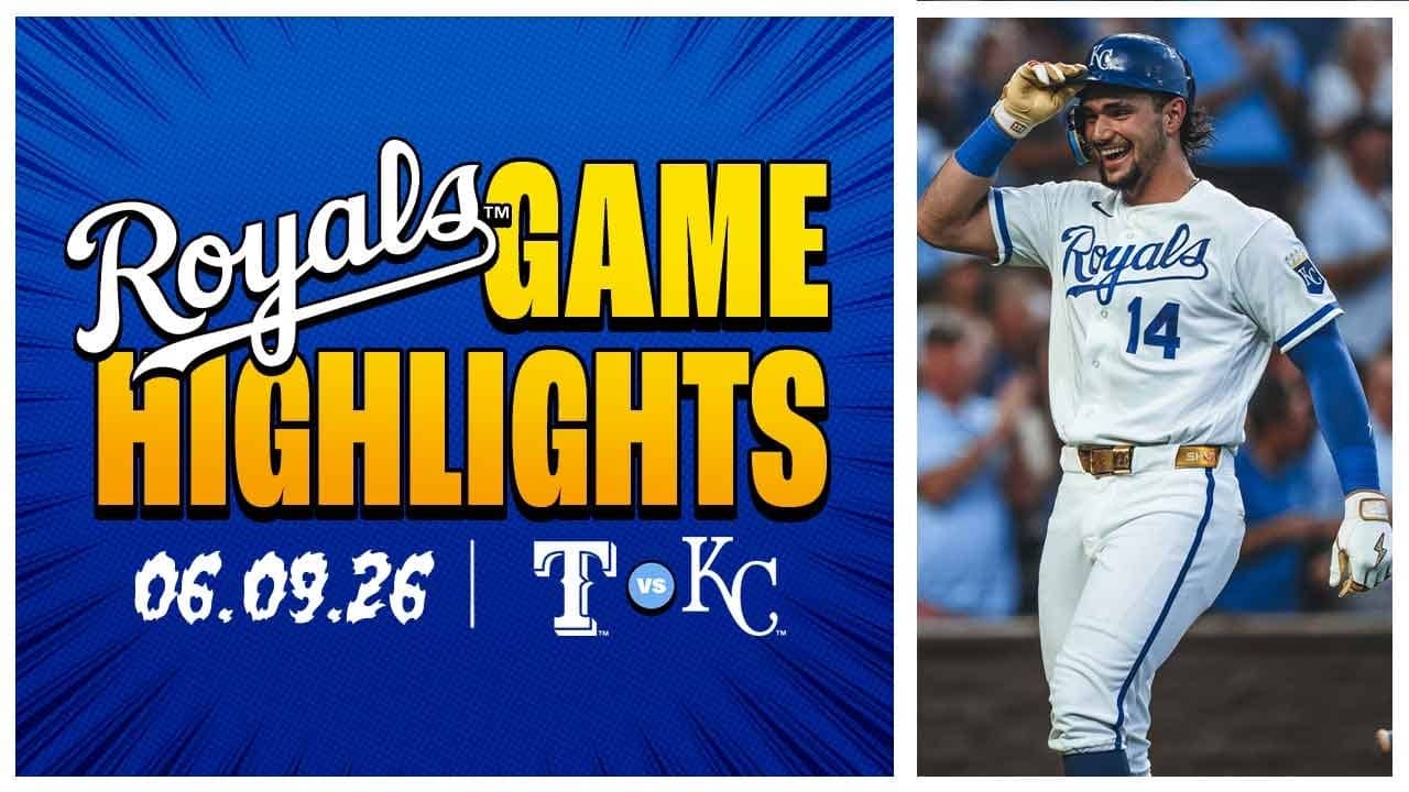 The Caglianone Show | Royals vs. Rangers Highlights 6/9/26