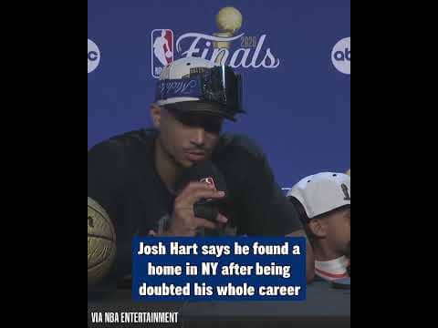 "I found a home in NY. They embraced me for the person that I am, the player that I am." - Josh Hart