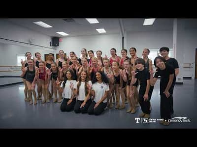 Dream the Big Dream: The Texas Rangers Six Shooters visit Contemporary Ballet Dallas