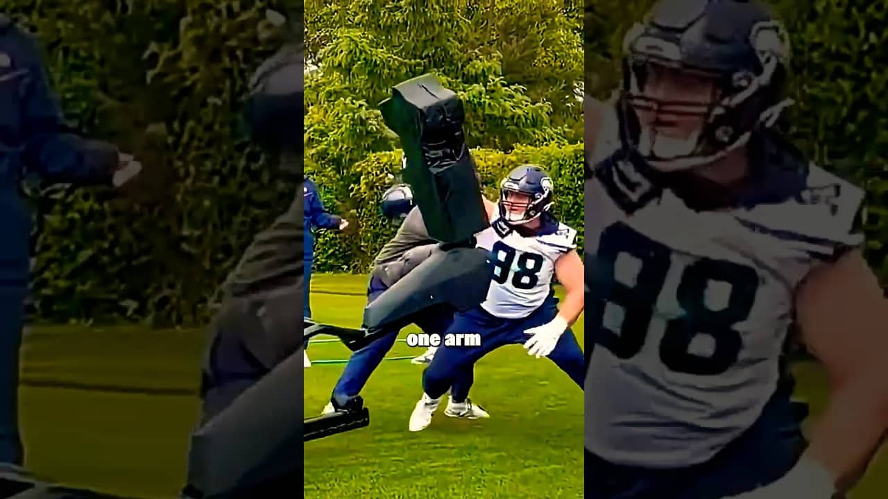 Mills & Murphy are a YOUNG DOMINANT duo❗️ #nfl #seahawks #seattleseahawks