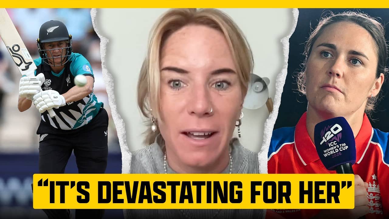 Lauren reacts to Nat Sciver-Brunt’s ‘devastating’ injury, and New Zealand’s dire T20 World Cup start