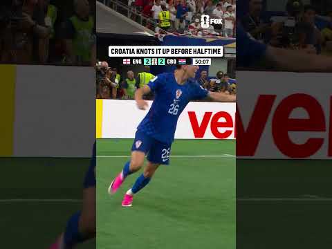 CROATIA GOAL ππ· It's tied again courtesy of Petar Musa