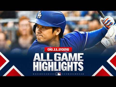 Highlights from ALL GAMES on 6/11 (Shohei, Seiya & Soto show out and MORE!)