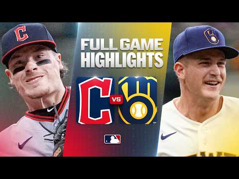 GUARDIANS vs. BREWERS Full Game Highlights (6/16/26) | MLB Highlights
