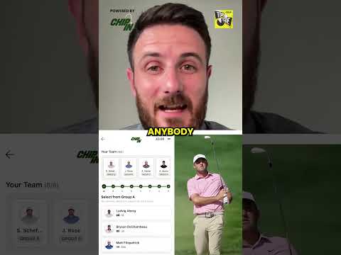 Building the ultimate Open team with Chipin Sports Pools.