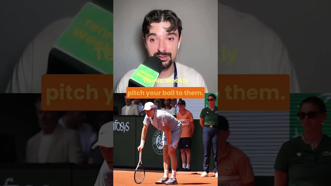 Juan Manuel Cerundolo stayed so focused to defeat Jannik Sinner #janniksinner #rolandgarros