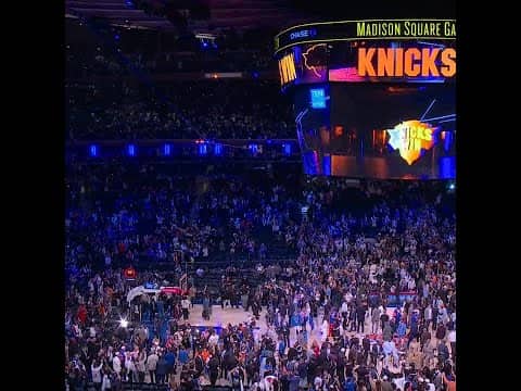 NO ONE WANTED TO LEAVE MSG AFTER THE GAME 4 COMEBACK š