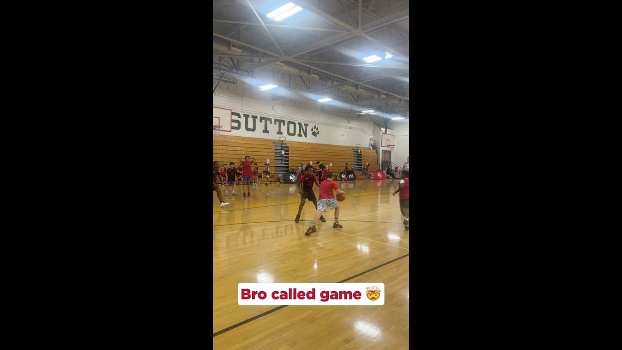 Bro called game at Jr. Hawks Summer Camp 🤯