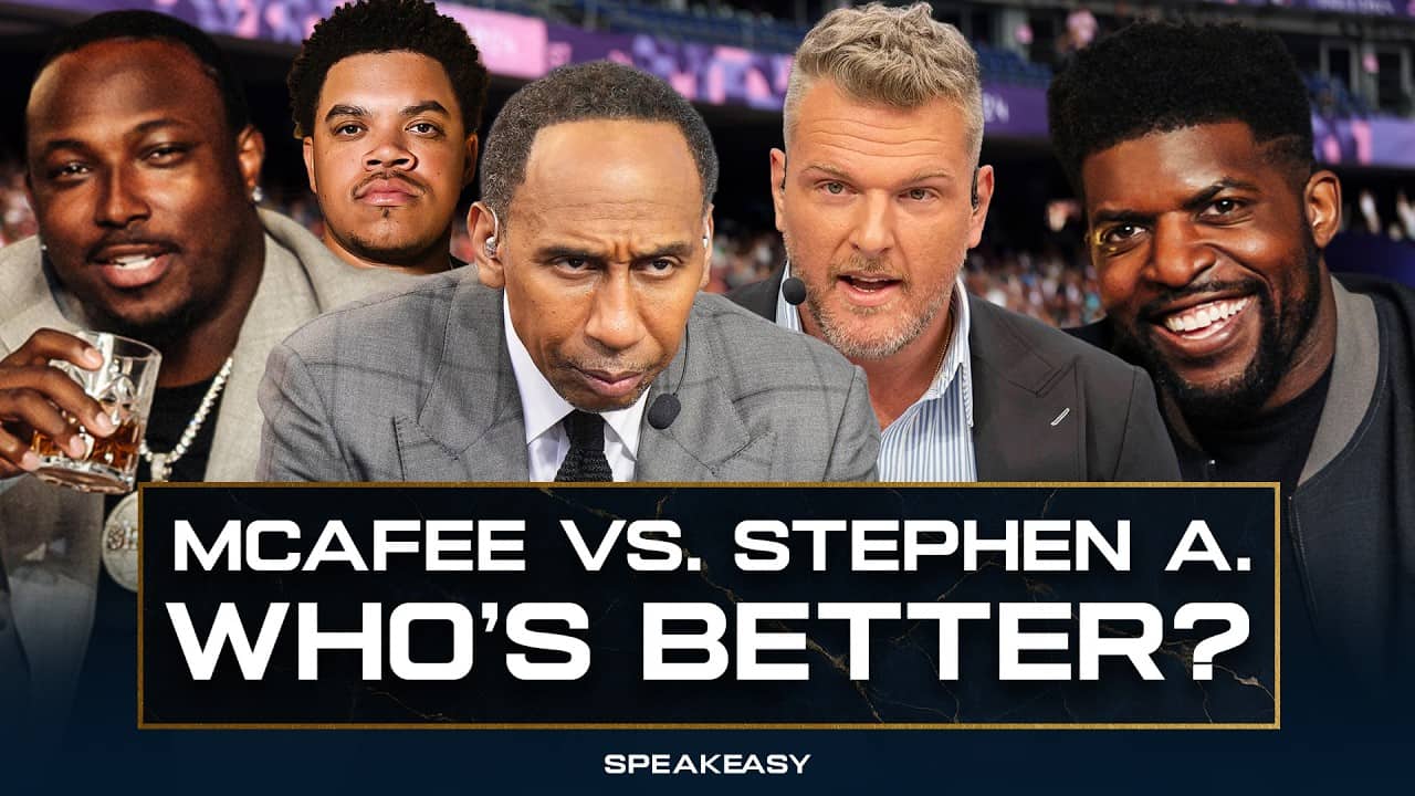 Pat McAfee vs. Stephen A. Smith | The Speakeasy DEBATES