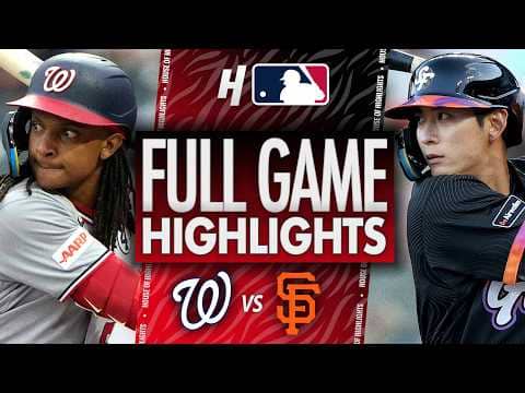 Washington Nationals vs San Francisco Giants - FULL GAME HIGHLIGHTS π₯ June 9, 2026 MLB Season