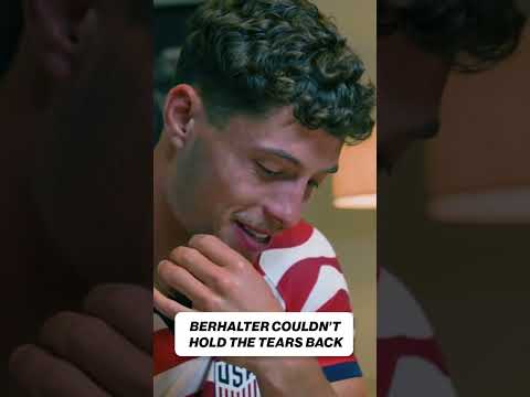 A letter from Gregg Berhalter congratulating his son Sebastian on making the FIFA World Cup