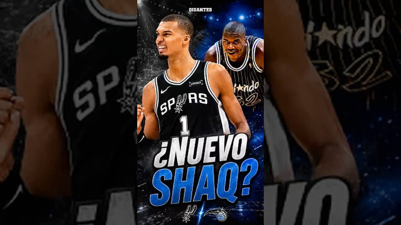 ¿ES WEMBY EL NUEVO SHAQ? #nba #wembanyama #wemby #shaq