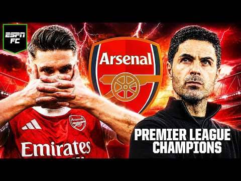 Arsenal are Premier League champions after 8,060 days