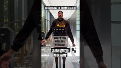 Meet the Lakers’ Summer League squad 🫡 #nba