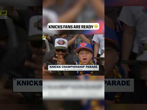 A million people are expected at the Knicks parade today π€―