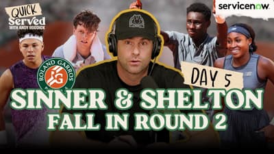 2026 ROLAND GARROS DAY 5: Sinner Out, Shelton Falls, & Rising Stars Advance