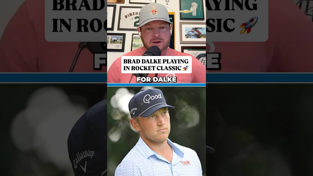 Brad Dalke gets a sponsor’s invite for a PGA TOUR EVENT 🤯 @Chevrolet #Ad