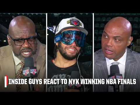 The Inside Guys react to Knicks winning FIRST NBA Finals title in 53 years š | Inside the NBA