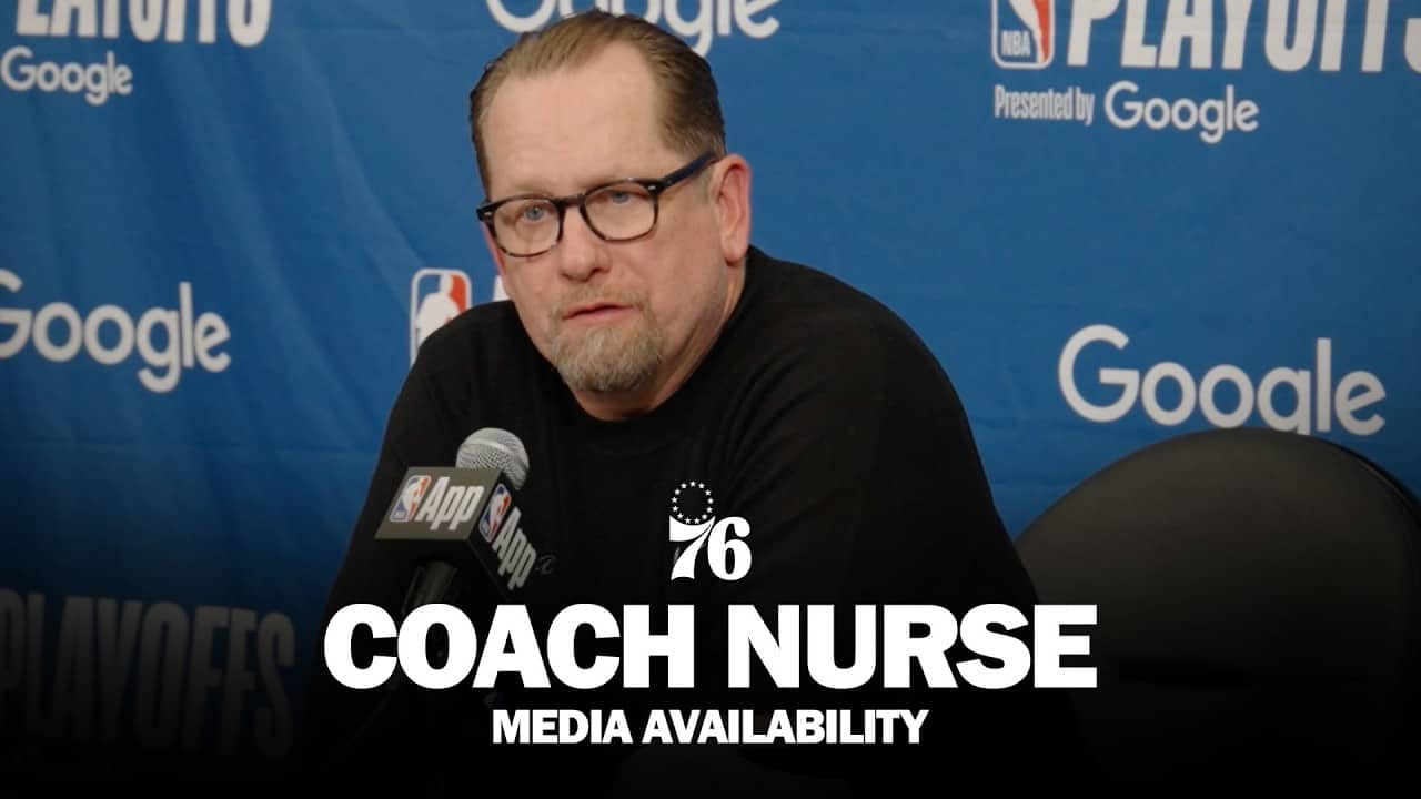 Philadelphia 76ers End of Season Media Availability ๐๏ธ | Coach Nurse | 05.10.26
