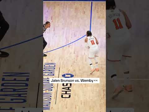 Jalen Brunson vs. Wemby š„