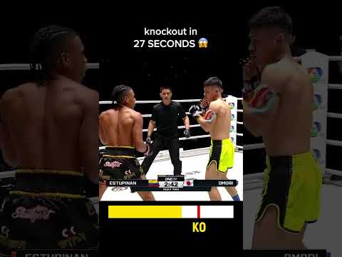 INSTANT impact 💥 Can Johan Estupinan KO Akif Guluzada at ONE Fight Night 44?