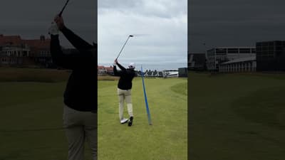 That low cut will play all day in Scotland. #TeamTaylorMade
