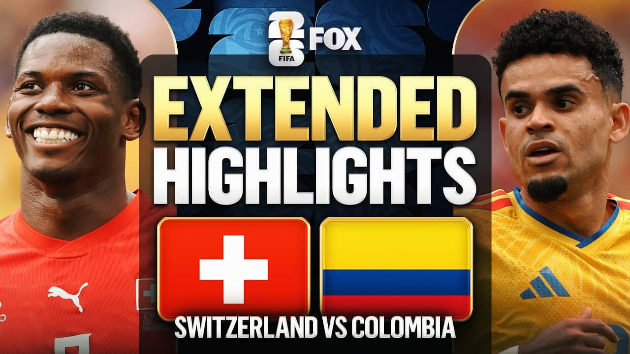 Switzerland vs Colombia Highlights 🌎🏆 2026 FIFA World Cup™ | Round of 16