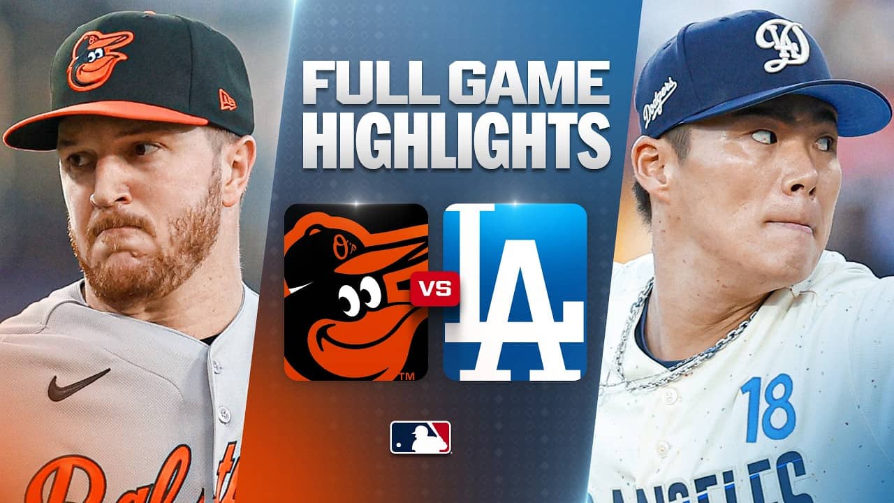 ORIOLES vs. DODGERS Full Game Highlights (6/20/26) | MLB Highlights