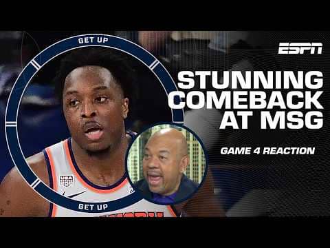Michael Wilbon calls Game 4 the most 'STUNNING GAME' he's EVER SEEN š± | Get Up