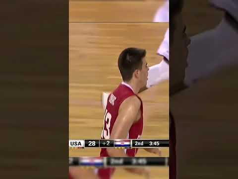 Ivica Zubac was bullyballing everyone at 18 💪😳 #FIBAU19