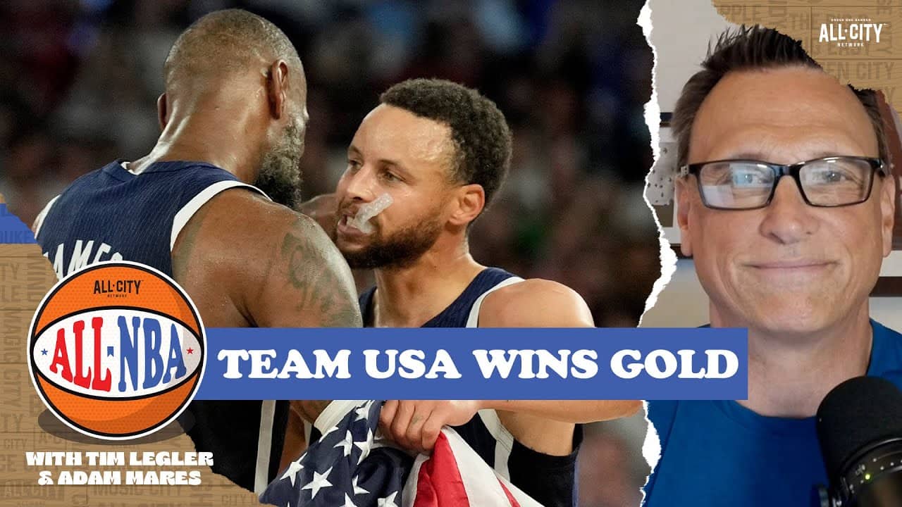 How LeBron, Curry, & Team USA Were Pushed to Greatness at the Olympics l ALL NBA Podcast