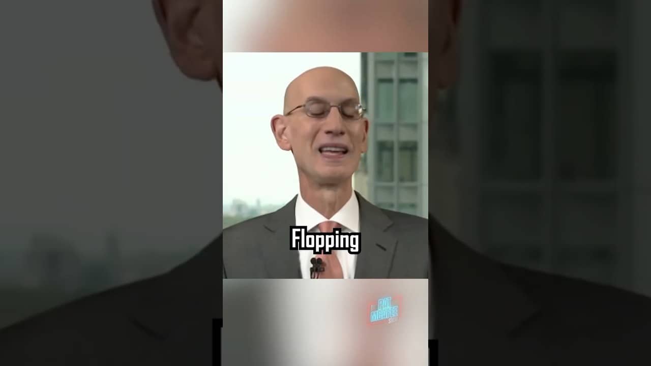 Adam Silver Responds To NBA's Flopping..