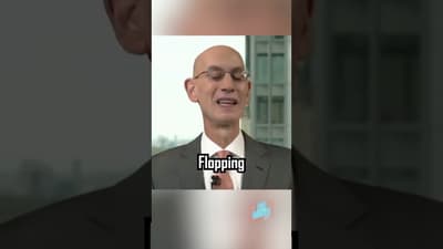 Adam Silver Responds To NBA's Flopping..