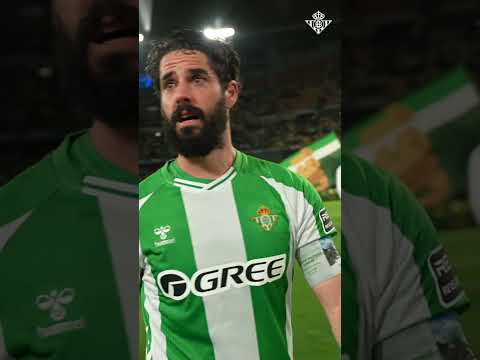 Ha ganado cinco Champions. Pero jugarla con el Betis no tiene precio 🎩⭐