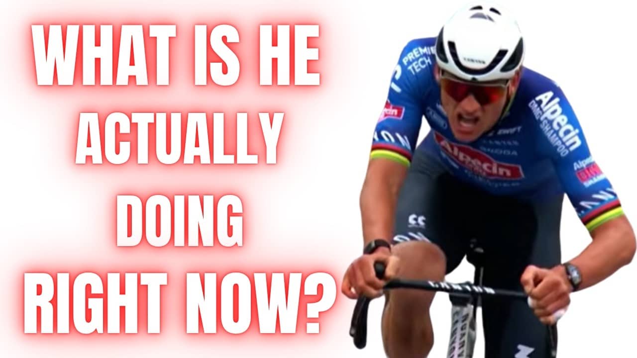 What Is Matheui van der Poel Actually Doing?