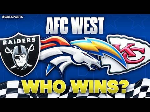 AFC West 2026 Season Predictions, Pick to Win Division ✅