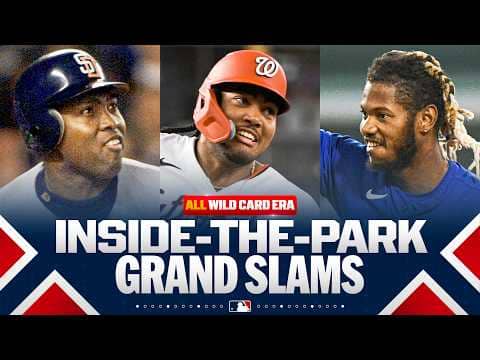 EVERY INSIDE-THE-PARK GRAND SLAM in the Wild Card era! ๐ฑ | MLB Highlights