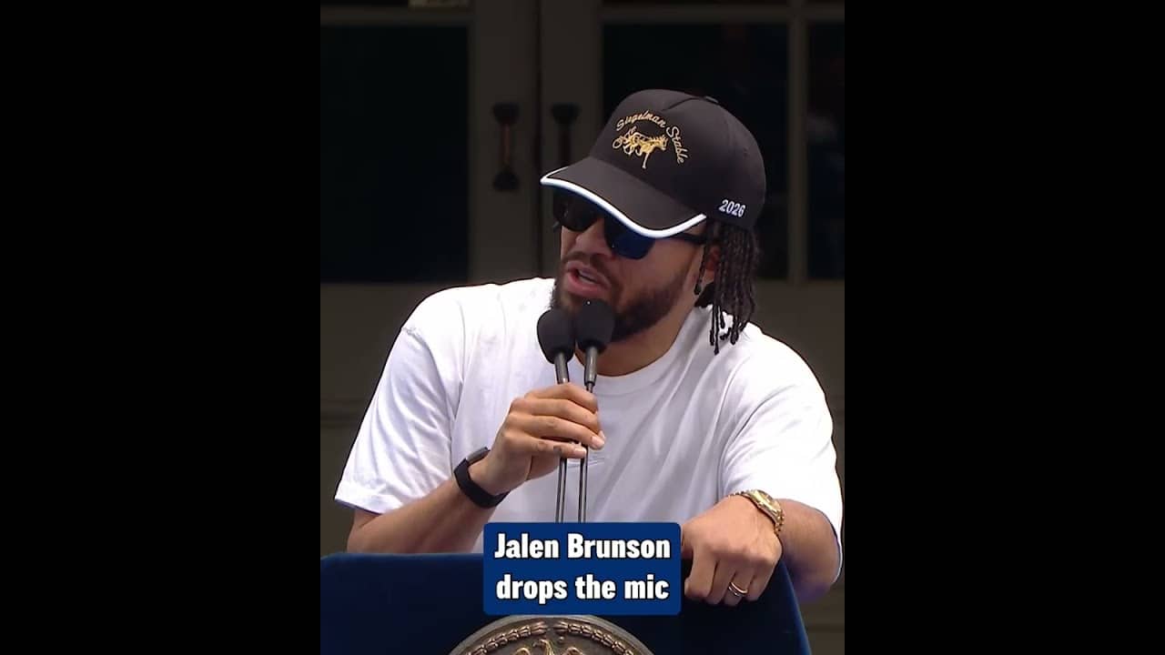 Jalen Brunson with a message to the haters π€