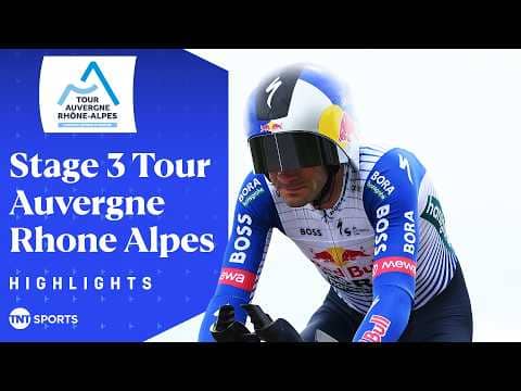 TEAM TIME TRIAL! ⌚ | 2026 Stage 3 Tour Auvergne Rhone Alpes Race Highlights | TNT Sports Cycling
