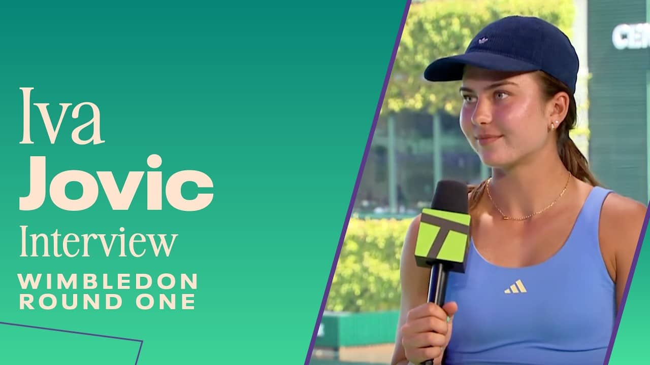 Iva Jovic on her friendship with Alex Eala and Paula Badosa ❤️ | Wimbledon 2026