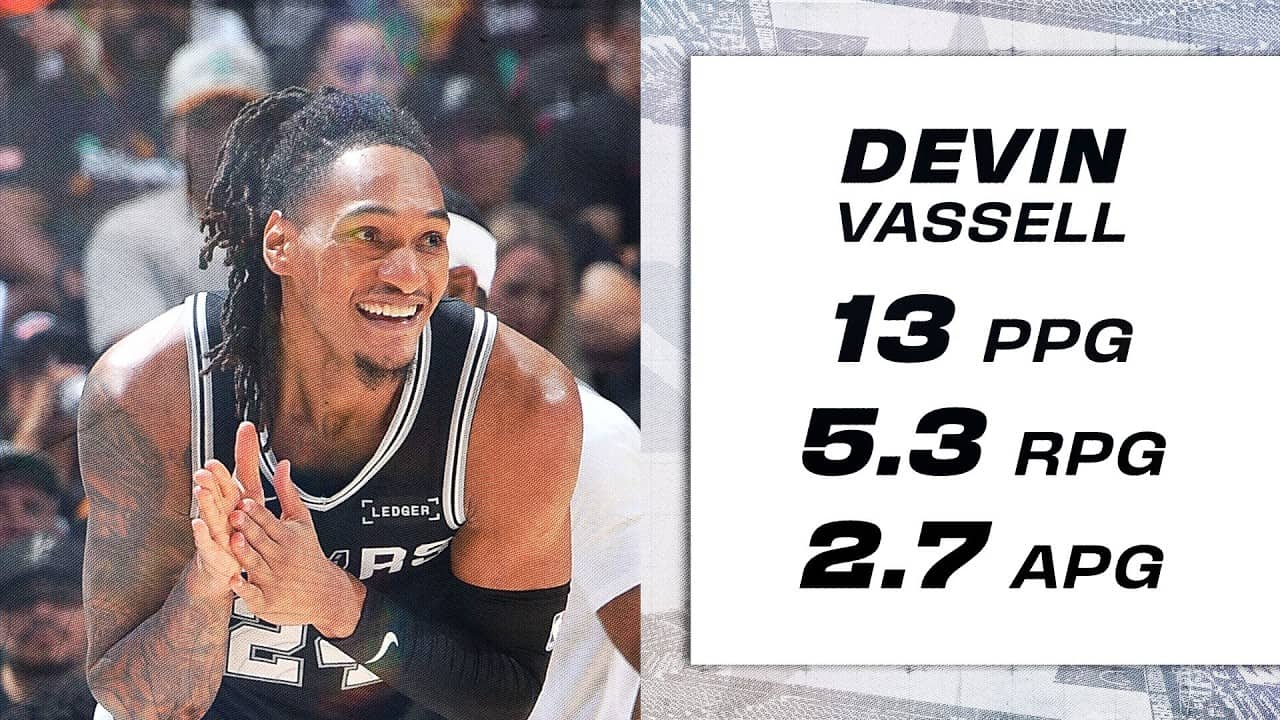 HIGHLIGHTS: Best of Devin Vassell - 2026 NBA Playoffs