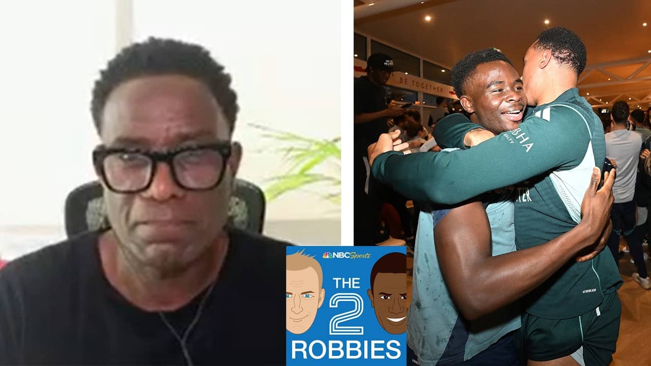 Arsenal crowned Premier League champions! | The 2 Robbies Podcast (FULL) | NBC Sports