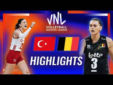 Türkiye🇹🇷 vs. Belgium🇧🇪 - Highlights | Week 2 | Women's VNL 2026